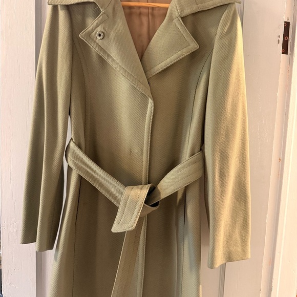 United Colors Of Benetton Olive Green Coat - Picture 2 of 9